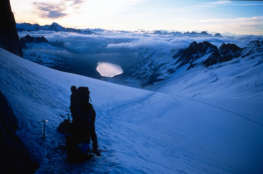 L'Oberaarsee dall'OberaarJoch