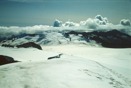 Dalla cima dell'Adamello