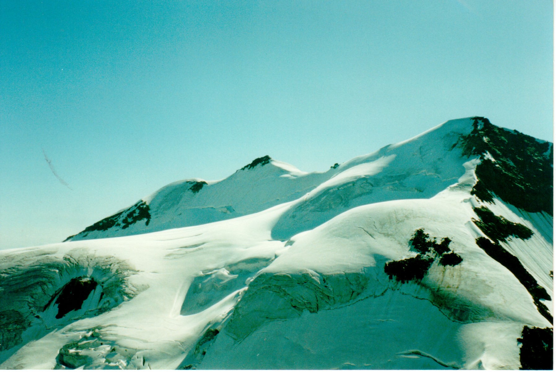 Il Monte Cevedale e la Zufall dalla vetta (1996)