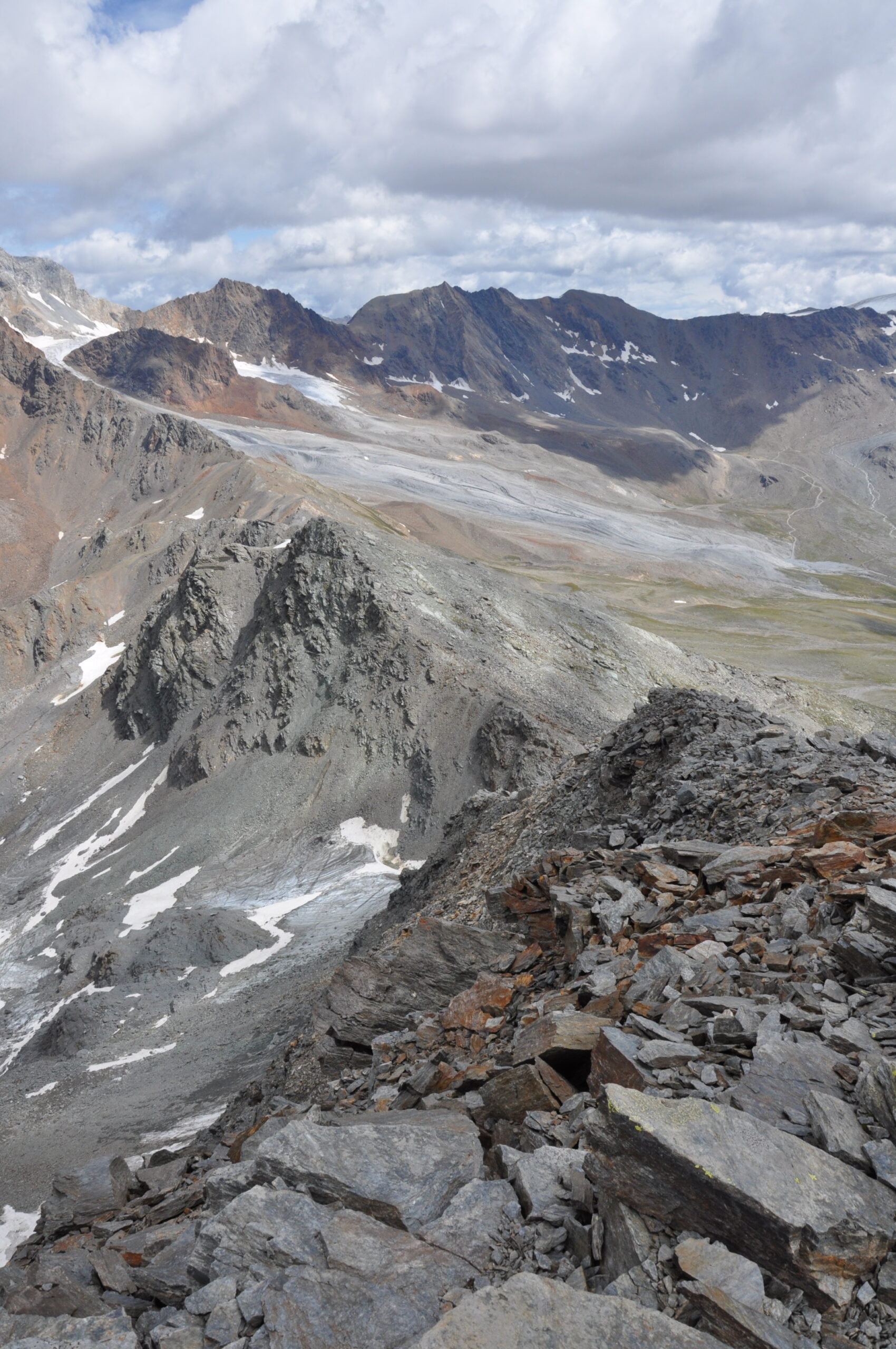 La cresta tra le Cime dei Forni