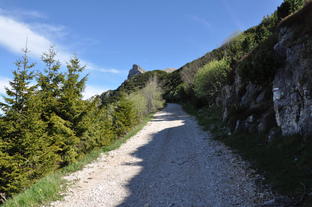 Il tratto finale prima della Galleria d'Havet