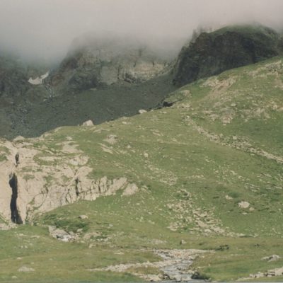 L'inizio del sentiero verso il Colle degli Orsi